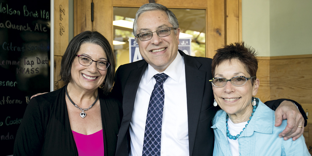 Nickie Antonio at her Pick-Nick Birthday Fundraiser with Armond Budish