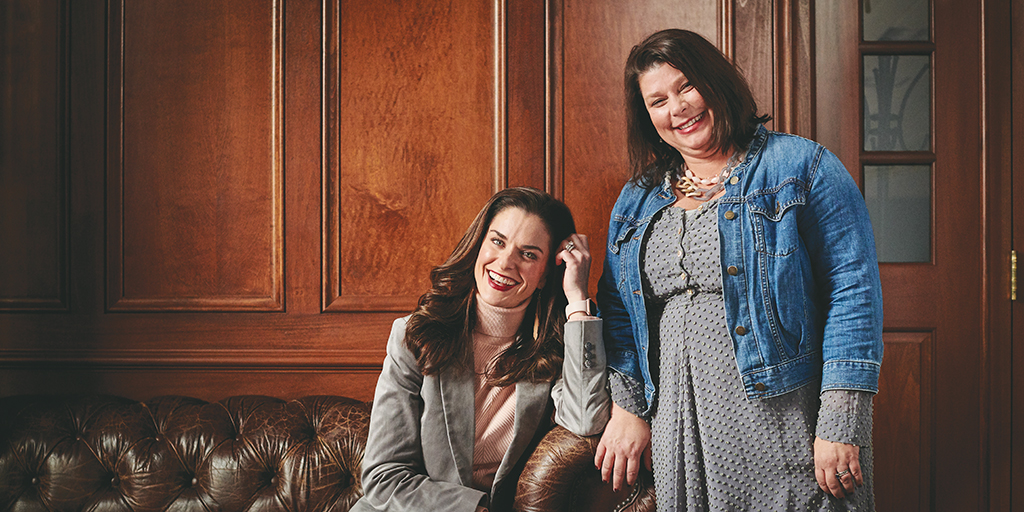 MaryJo Clark and Jen Yozwiak MaryJo Clark and Jen Yozwiak