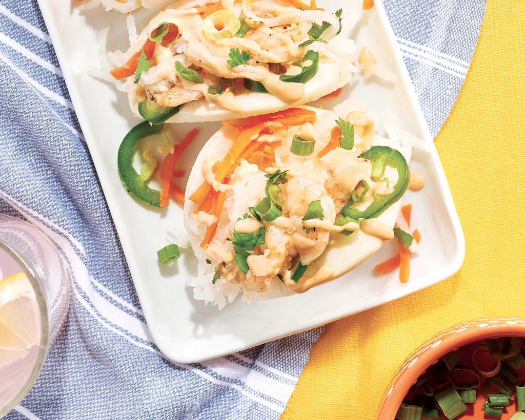 Ninja City’s Shrimp Steam Buns Ninja City’s Shrimp Steam Buns