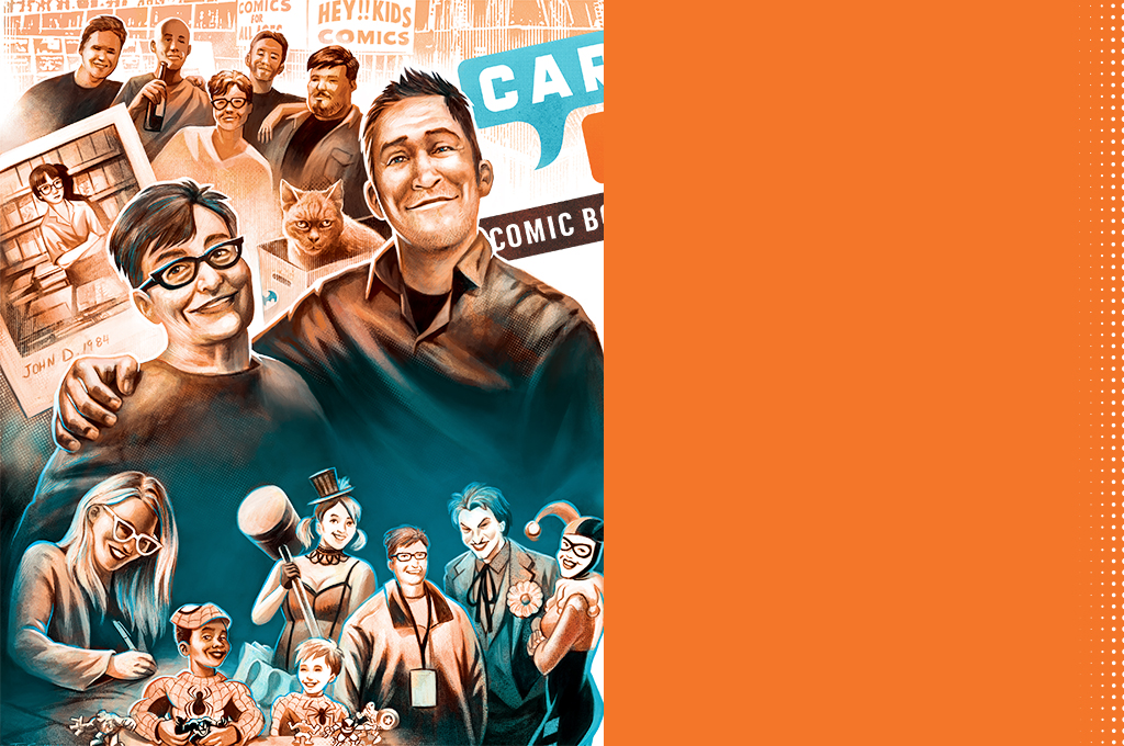 Carol & John's Comic Book Shop