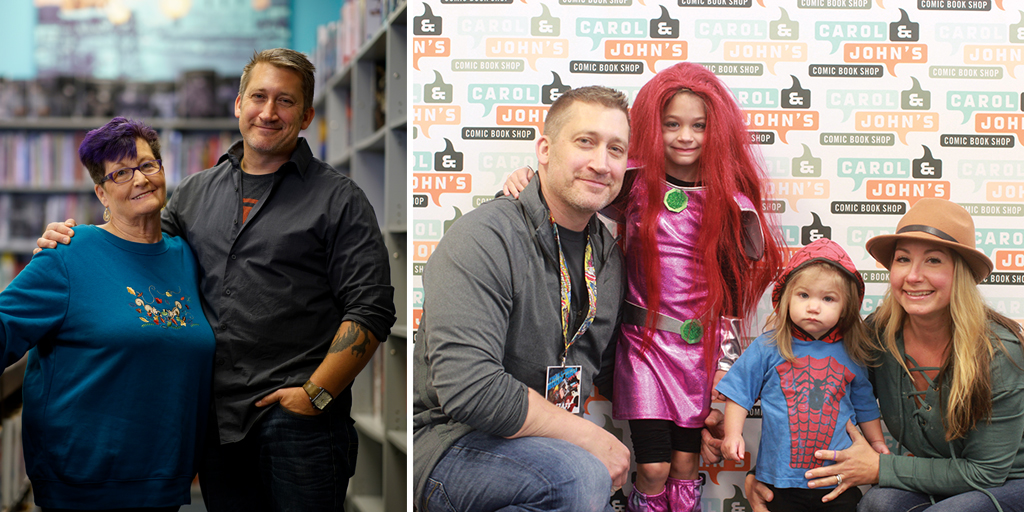 Carol & John's Comic Book Shop