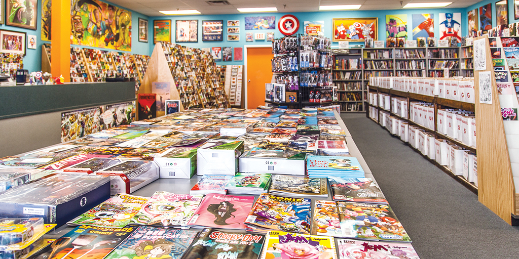 Carol & John's Comic Book Shop