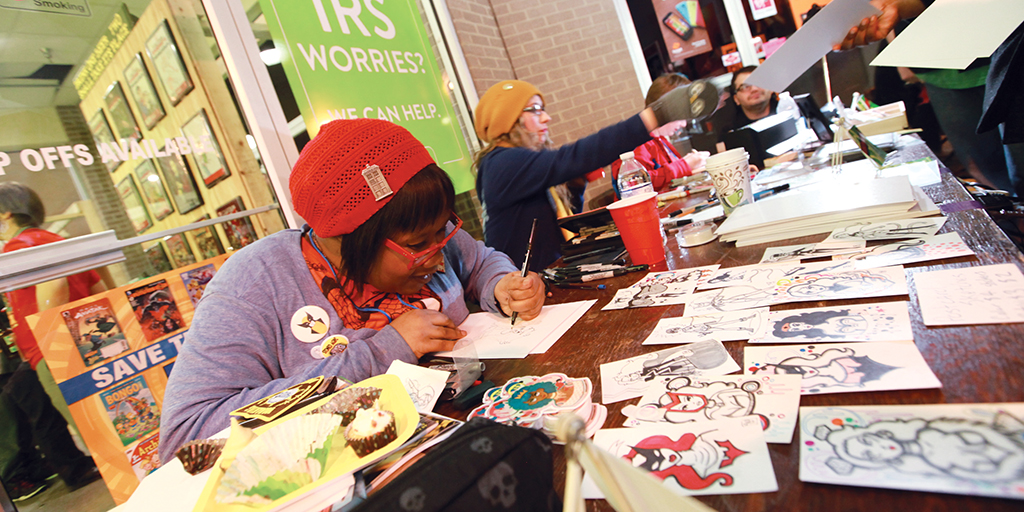 Carol & John's Comic Book Shop