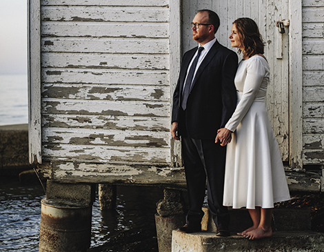 Matt and Amy Bender's big day felt personal, private and was exactly what they wanted. Matt and Amy Bender's big day felt personal, private and was exactly what they wanted.