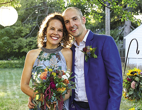 The local artist and husband John Paul Costello hosted friends to a fun, vibrant and meaninful ceremony and party. The local artist and husband John Paul Costello hosted friends to a fun, vibrant and meaninful ceremony and party.