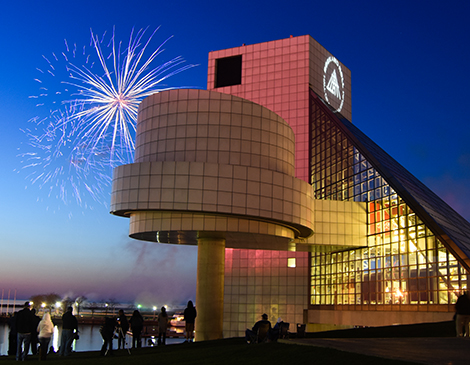 Fireworks over the Rock Hall Fireworks over the Rock Hall