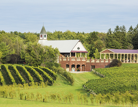 Ohio Wineries South River old church in Geneva