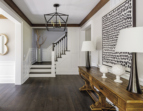 Transitional style home