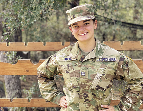 Olmsted Falls native Joselyn Rabbitt was one of 250 people selected to serve in the U.S. Space Force.