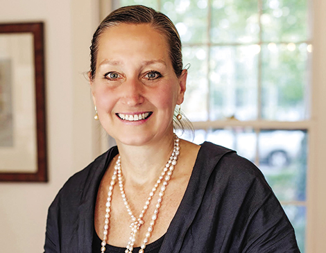 Secret Tea Society founder Angela Strach-Gotthardt