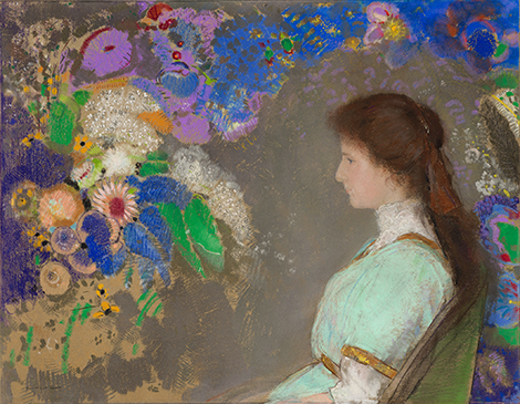 Violette Heymann_Cleveland Museum of Art_Redon Collection Exhibit_2021 Violette Heymann_Cleveland Museum of Art_Redon Collection Exhibit_2021