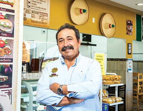 Adrian Ortega of La Plaza Adrian Ortega of La Plaza