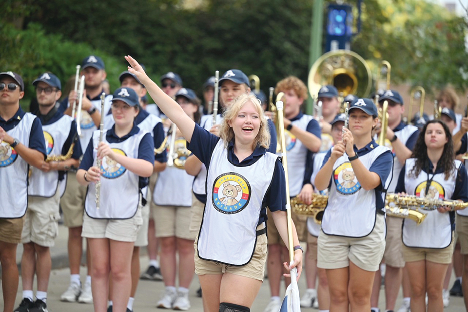 University of Akron's Marching Band