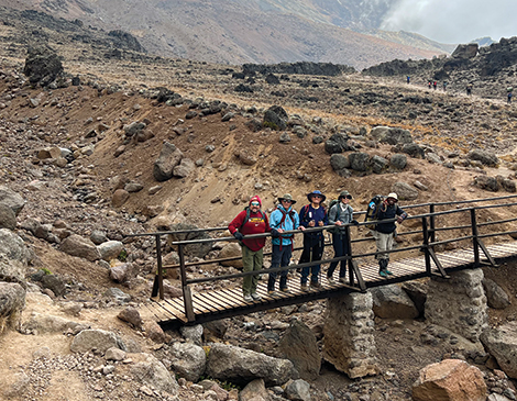 Cavs Spanish Announcer Goes on Touching Family Trek to Top of Mount Kiliamanjaro Rafa Hernandez-Brito