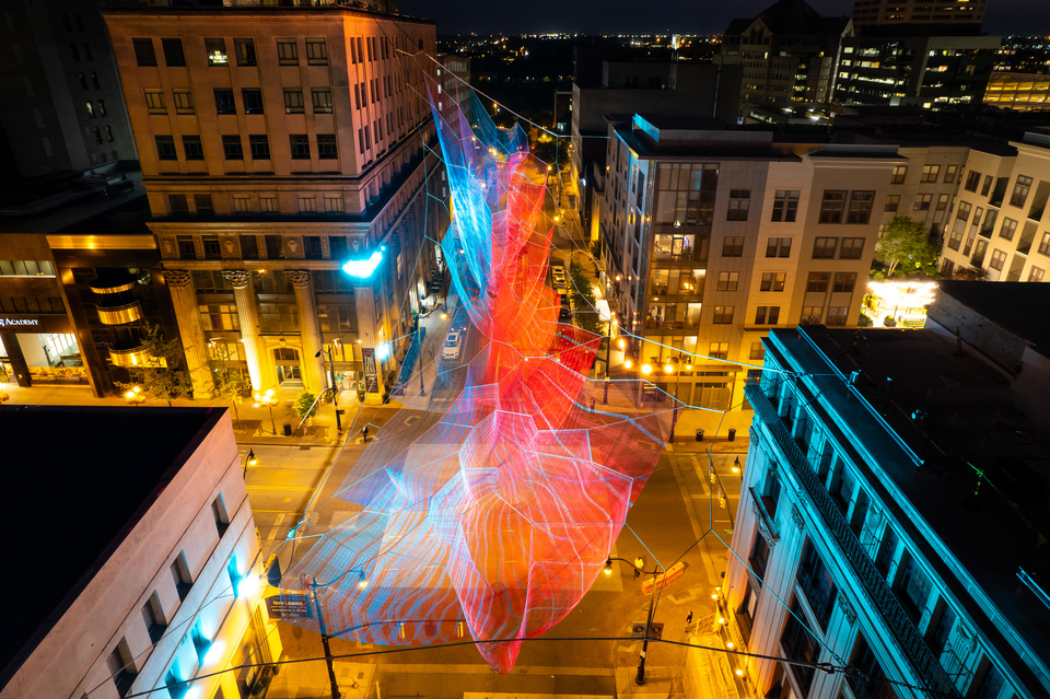 Current by Janet Echelman Current by Janet Echelman