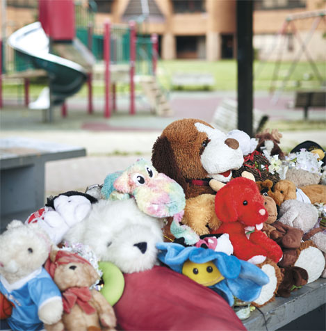 Tamir Rice Memorial at Cuddell Commons Tamir Rice Memorial at Cuddell Commons