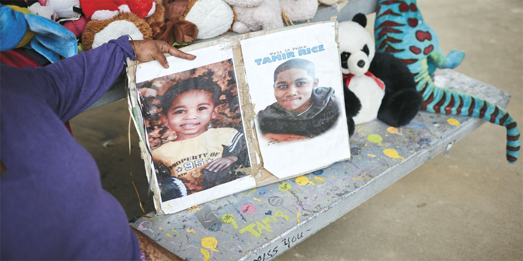 Tamir Rice Memorial at Cuddell Commons Tamir Rice Memorial at Cuddell Commons