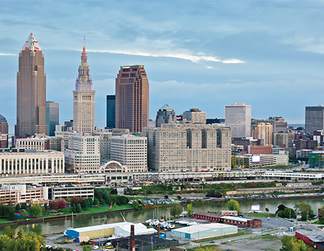 clevelands-time-to-shine-article Cleveland's skyline
