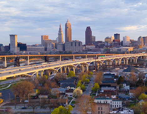 Downtown Cleveland Skyline Downtown Cleveland Skyline