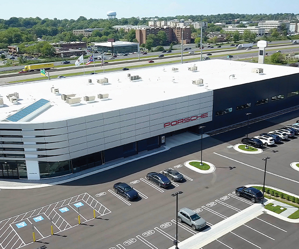 New Porsche dealership New Porsche dealership