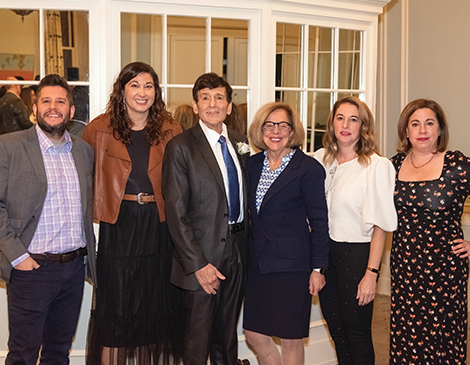 Brian Potash, Alison Potash, Steve Potash, Loree Potash, Erica Lazzaro, and Karen Estrovich