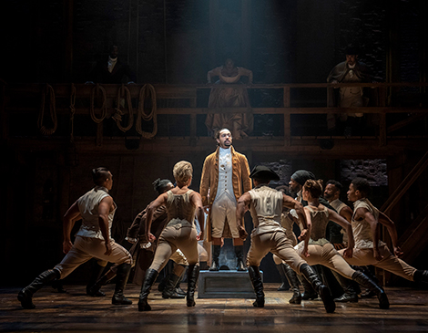 "Hamilton" at Playhouse Square in Cleveland
