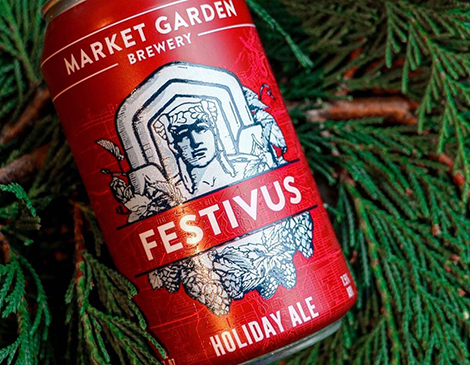 Market garden Brewing Festivus Christmas Ale