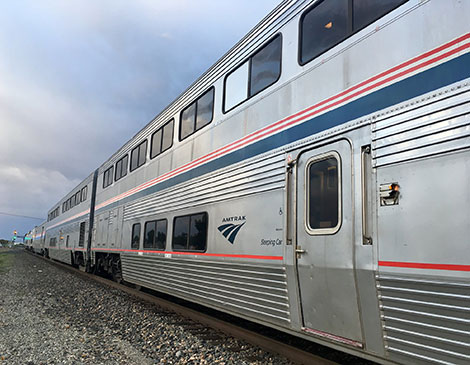 Amtrak Train - Courtesy Christine Warner-Morin via Flickr Amtrak Train - Courtesy Christine Warner-Morin via Flickr