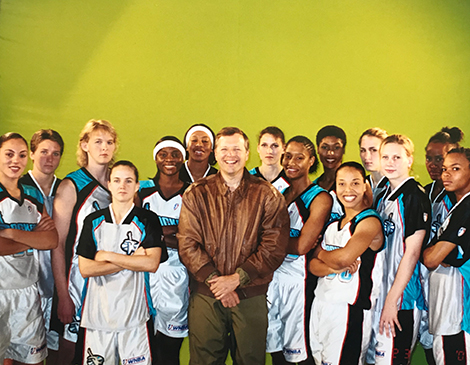 Cleveland Rockers WNBA Womens Basketball team 1997-2003 Cleveland Rockers WNBA Womens Basketball team 1997-2003