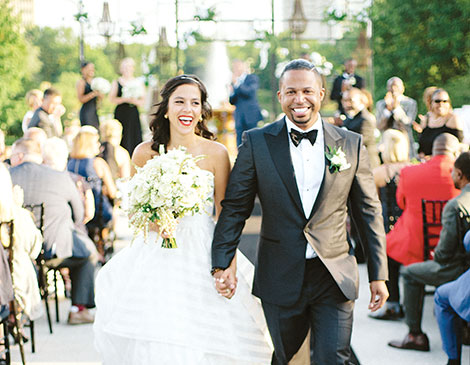 Amy Btiebet and Terrell Washington’s wedding reflected both their personalities with design touches that were fun, yet classic. Amy Btiebet and Terrell Washington’s wedding reflected both their personalities with design touches that were fun, yet classic.