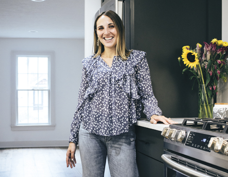 Antonia Altieri Marinucci gave new life to an 1850s Ohio City farmhouse.  Antonia Altieri Marinucci gave new life to an 1850s Ohio City farmhouse.