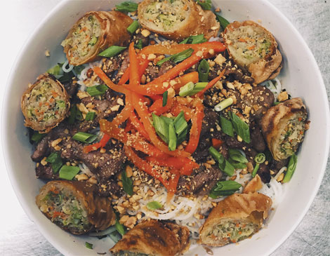 Bac Asian American Bistro & Bar Noodle Salad Bac Asian American Bistro & Bar Noodle Salad