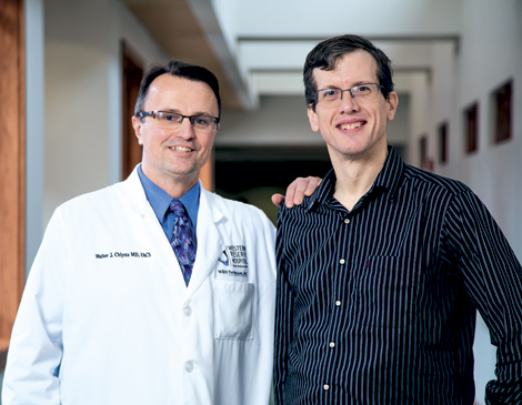 Bariatric surgery performed by Western Reserve Hospital’s  Dr. Walter J. Chlysta has helped transform Steven Youngkin’s life. Bariatric surgery performed by Western Reserve Hospital’s  Dr. Walter J. Chlysta has helped transform Steven Youngkin’s life.