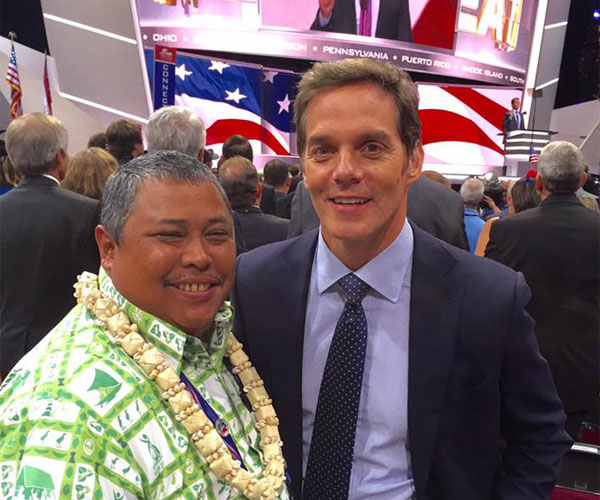 Benny Pinaula and Fox News' Bill Hemmer Benny Pinaula and Fox News' Bill Hemmer