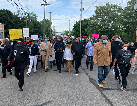 Black Lives Matter protests in Cleveland