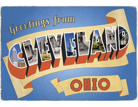 Cleveland Postcard Cleveland Postcard