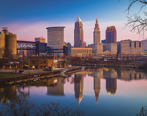 Cleveland Skyline, Copyright Cody York Photography Cleveland Skyline, Copyright Cody York Photography