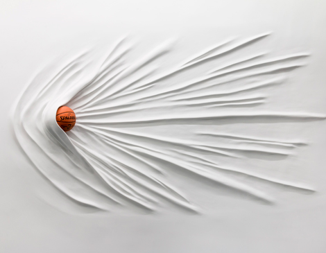 Daniel Arsham, Moving Basketball, Cleveland