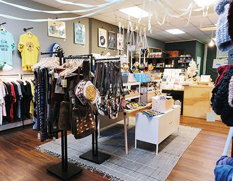 Every item inside Lakewood’s Threefold Gifts is handmade. Every item inside Lakewood’s Threefold Gifts is handmade.