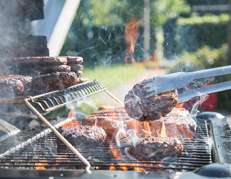 Experts from Red, the Steakhouse, Flying Fig and more teach us how to build the perfect burger and more. Experts from Red, the Steakhouse, Flying Fig and more teach us how to build the perfect burger and more.