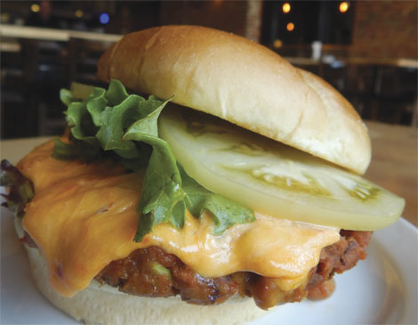 Hoppin' John Burger Hoppin' John Burger