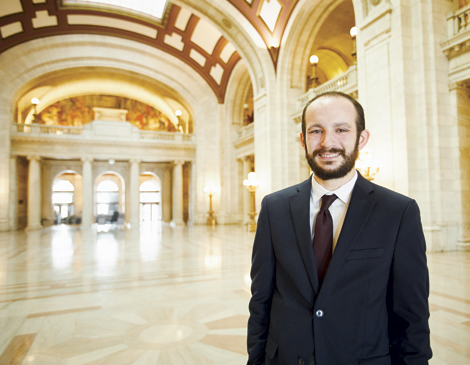 “I’ve always been at least a little anti-authority,” says Andrew Schriver. “I’ve always been at least a little anti-authority,” says Andrew Schriver.