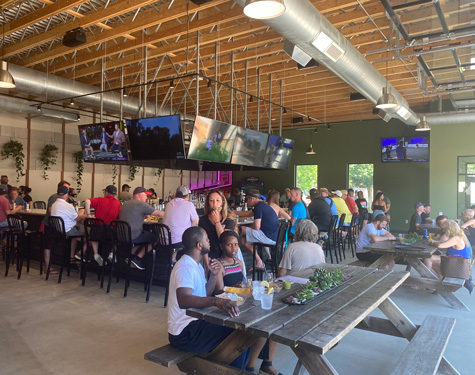 Indoor Bar at Lakewood Truck Park