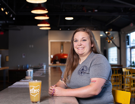 Jamie Sipps helped launch the new Cuyahoga River Brewery Trail. Jamie Sipps helped launch the new Cuyahoga River Brewery Trail.