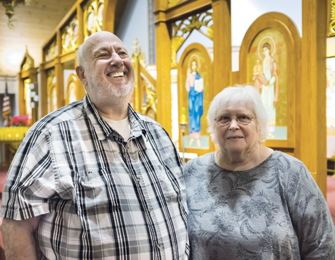 Jim and Pat Lesnick, who have volunteered at St. Joseph Byzantine Catholic Church for 29 years, teach us a few lessons about giving back. Jim and Pat Lesnick, who have volunteered at St. Joseph Byzantine Catholic Church for 29 years, teach us a few lessons about giving back.