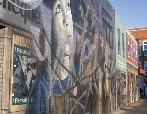 Mural W. 25 & Clark Mural W. 25 & Clark