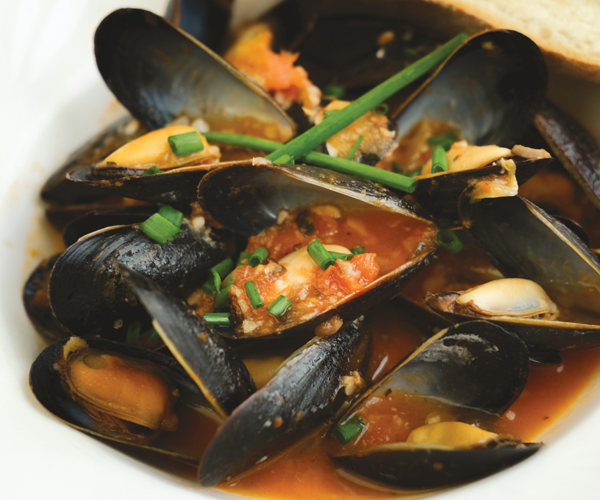 Mussels_Pearl on Vine Mussels_Pearl on Vine