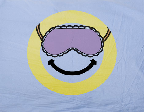 Sleeping Smiley Face