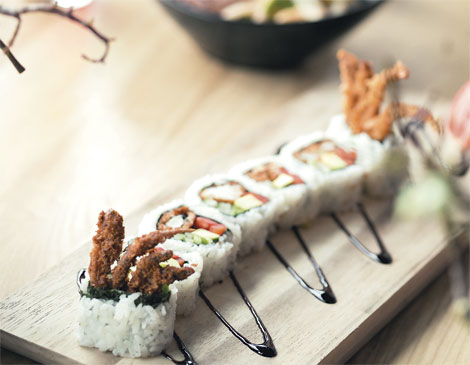 Sushi Roll at Voodoo Tuna Sushi Roll at Voodoo Tuna