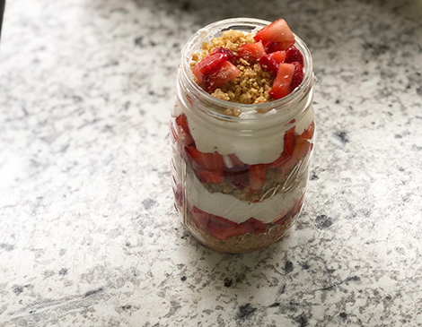 Tasty Treats By Sue’s strawberry cheesecake Tasty Treats By Sue’s strawberry cheesecake